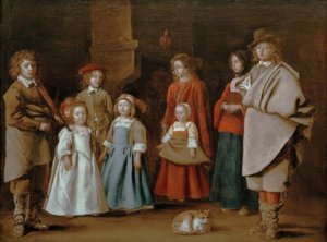 ダンスレッスンの準備 作： Antoine Le Nain